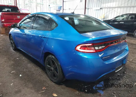 2016 Dodge Dart Sxt из США, поврежденный, VIN 1C3CDFBBXGD755599